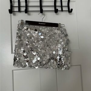Edikted sequin mini skirt